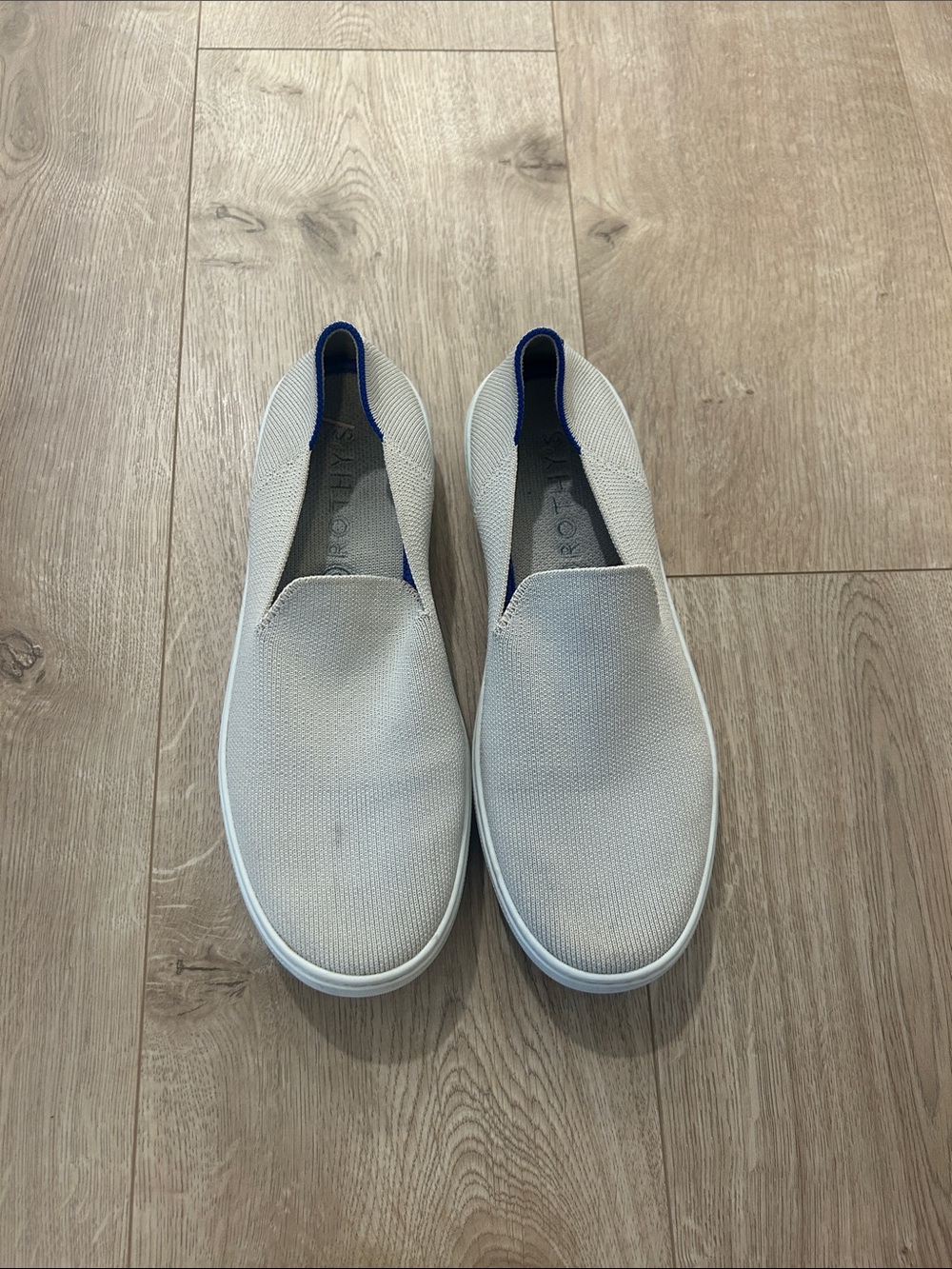 Rothy’s The Original Slip-On Sneakers in color Sand